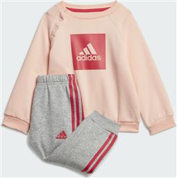Adidas Σετ Φόρμας για Κορίτσι Πορτοκαλί 2τμχ 3-Stripes από το Athletix