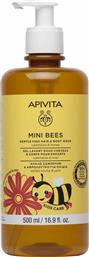 Apivita Παιδικό Αφρόλουτρο & Σαμπουάν ''Mini Bees'' με Καλέντουλα σε Μορφή Gel 500ml