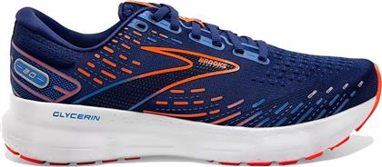 Brooks Glycerin 20 Ανδρικά Αθλητικά Παπούτσια Running Μπλε