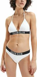 Calvin Klein Bikini Τριγωνάκι με Ενίσχυση Λευκό