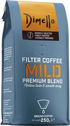 Dimello Καφές Φίλτρου Mild 250gr από το e-Fresh