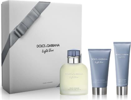 Dolce & Gabbana Light Blue Pour Homme Trio Set