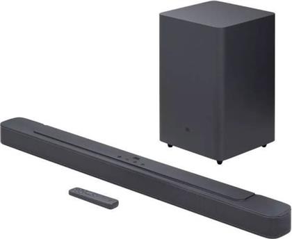 JBL Bar 2.1 MKII Deep Bass Soundbar 300W 2.1 με Ασύρματο Subwoofer και Τηλεχειριστήριο Μαύρο