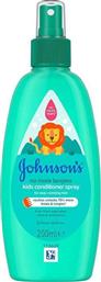 Johnson & Johnson Παιδικό Conditioner ''No More Tangles'' για Εύκολο Χτένισμα σε Μορφή Κρέμας 200ml