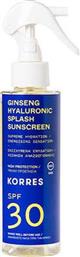 Korres Ginseng Hyaluronic Splash Sunscreen SPF30 150ml από το Pharm24