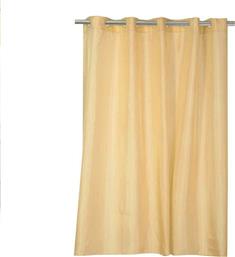Nef-Nef Shower Κουρτίνα Μπάνιου Υφασμάτινη με Τρουκς 180x180 cm 1160 Yellow από το Spitishop