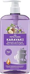 Papoutsanis Karavaki Σαμπουάν Αναδόμησης/Θρέψης για Όλους τους Τύπους Μαλλιών 600ml