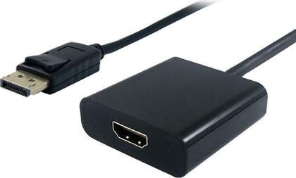 Powertech Μετατροπέας DisplayPort male σε HDMI female (PTH-031)