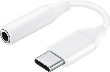 Samsung Μετατροπέας USB-C male σε 3.5mm female Λευκό (EE-UC10JUWEGWW)