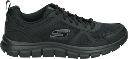 Skechers Track Scloric Ανδρικά Αθλητικά Παπούτσια Running Μαύρα