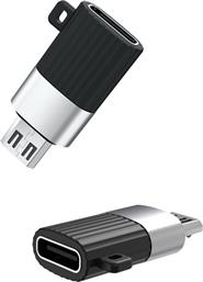 XO Μετατροπέας USB-C female σε micro USB male (NB149-C)