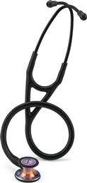 3M Littmann Cardiology IV Finish Καρδιολογικό Παιδιατρικό Στηθοσκόπιο Non Chill με Διπλό Κώδωνα Μαύρο