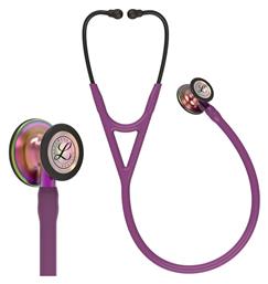 3M Littmann Cardiology IV Finish Καρδιολογικό Στηθοσκόπιο Non Chill με Διπλό Κώδωνα Μωβ