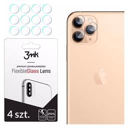 3MK FlexibleGlass Lens 4τμχ Προστασία Κάμερας Tempered Glass για το iPhone 11 Pro / 11 Pro Max