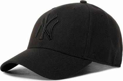 47 Brand Καπέλο Jockey Mlb New York Yankees B-MVPSP17WBP-BKB Μαύρο από το Modivo