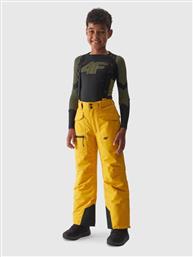 4F 4FJAW23TFTRM360-71S Παιδικό Παντελόνι Σκι & Snowboard Κίτρινο