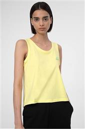 4F Αμάνικη Γυναικεία Αθλητική Μπλούζα Κίτρινη από το MybrandShoes