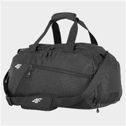 4F Ανδρική Τσάντα Ώμου για Γυμναστήριο Μαύρη από το MybrandShoes