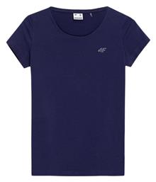 4F Γυναικείο Αθλητικό T-shirt Navy Μπλε από το MybrandShoes