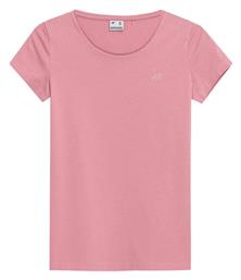 4F Γυναικείο Αθλητικό T-shirt Ροζ από το MybrandShoes