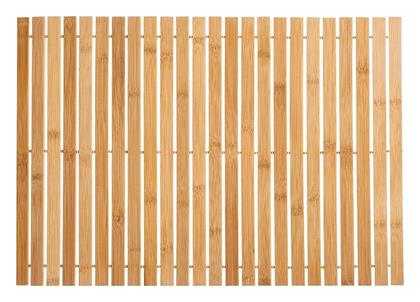 5Five Πατάκι Μπάνιου Ξύλινο Bamboo 174507 Μπεζ 40x59εκ. από το Spitishop