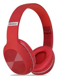 951BT - 607528 - Red Ασύρματα Bluetooth On Ear Ακουστικά με 3 ώρες Λειτουργίας Κόκκινα