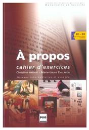 A PROPOS B1 + B2 CAHIER