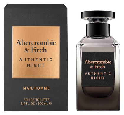 Abercrombie & Fitch Authentic Night Eau de Toilette 100ml