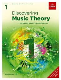 ABRSM Discovering Music Theory Answer Book Βιβλίο Θεωρίας Grade 1