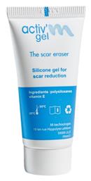 Activ’m Scar Gel Silicone Gel Scar Treatment Αγωγή Gel Πρόληψη & Αντιμετώπιση Του Σχηματισμού Υπερτροφικών Ουλών & Χηλοειδών 20g από το Pharm24