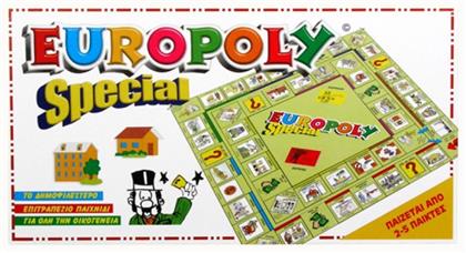 Adelko Games Επιτραπέζιο Παιχνίδι Europoly Special για 2-5 Παίκτες 6+ Ετών από το EasyU