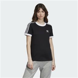 Adidas 3 Stripes Γυναικείο T-shirt Μαύρο από το Sneaker10