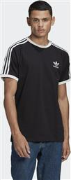 Adidas Adicolor Classics 3-Stripes Ανδρικό T-shirt Κοντομάνικο Μαύρο από το Spartoo