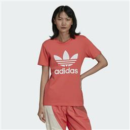 Adidas Adicolor Classics Trefoil Γυναικείο T-shirt Semi Turbo με Στάμπα από το Zakcret Sports