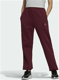 Adidas Adicolor Essentials Παντελόνι Γυναικείας Φόρμας Φαρδύ Victory Crimson Fleece από το Zakcret Sports