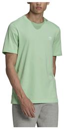 Adidas Adicolor Essentials Trefoil Ανδρικό T-shirt Πράσινο με Λογότυπο