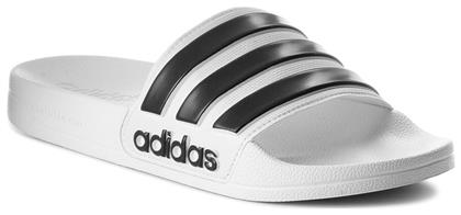 Adidas Adilette Cloudfoam Slides σε Λευκό Χρώμα