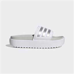 Adidas Adilette Slides με Πλατφόρμα σε Λευκό Χρώμα από το Modivo