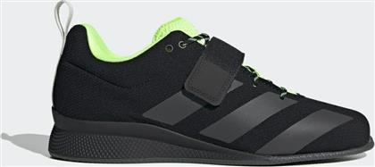 Adidas Adipower Weightlifting 2 Ανδρικά Αθλητικά Παπούτσια Crossfit Core Black / Grey Six / Signal Green από το MybrandShoes