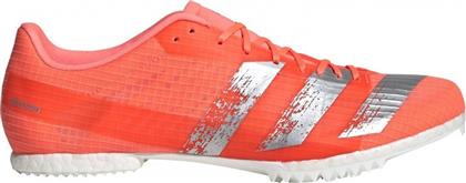 Adidas Adizero MD Αθλητικά Παπούτσια Spikes Signal Coral / Silver Metallic / Cloud White από το MybrandShoes
