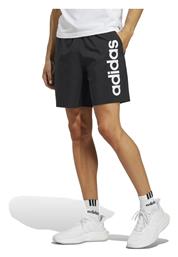 Adidas Aeroready Essentials Chelsea Linear Logo Αθλητική Ανδρική Βερμούδα Μαύρη από το MybrandShoes