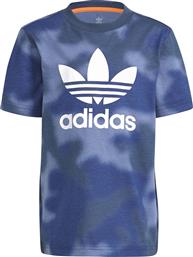 Adidas Παιδικό T-shirt για Αγόρι Μπλε Allover Camo Print από το Sneaker10
