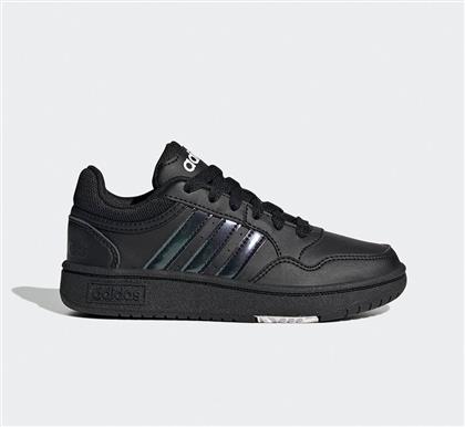 Adidas Αθλητικά Παιδικά Παπούτσια Μπάσκετ Hoops 3.0 K Μαύρα