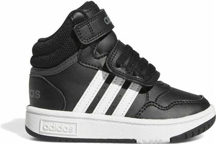 Adidas Αθλητικά Παιδικά Παπούτσια Μπάσκετ Hoops Mid 3 Core Black / Cloud White / Grey Six από το SerafinoShoes