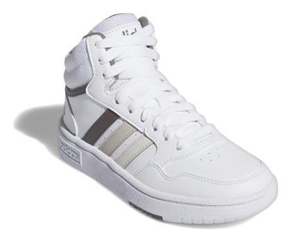 Adidas Αθλητικά Παιδικά Παπούτσια Μπάσκετ Originals Hoops 3.0 Mid Λευκά από το Siontis Athletics