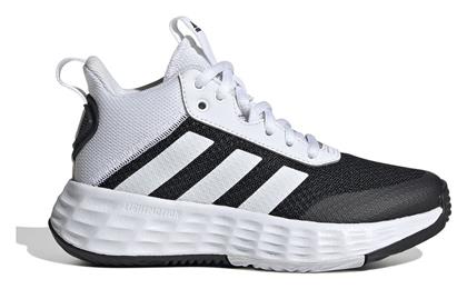 Adidas Αθλητικά Παιδικά Παπούτσια Μπάσκετ OwnTheGame 2.0 K με Κορδόνια Core Black / Cloud White