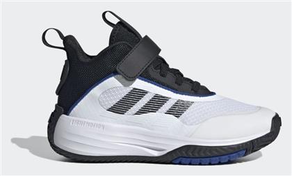 Adidas Αθλητικά Παιδικά Παπούτσια Μπάσκετ Ownthegame 3.0 K με Σκρατς Cloud White / Core Black