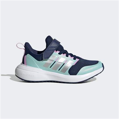 Adidas Αθλητικά Παιδικά Παπούτσια Running Fortarun 2.0 Dark Blue / Silver Metallic / Semi Flash Aqua