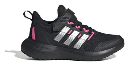 Adidas Αδιάβροχα Αθλητικά Παιδικά Παπούτσια Running FortaRun 2.0 EL K με Κορδόνια Μαύρα