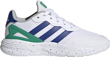 Adidas Αθλητικά Παιδικά Παπούτσια Running Nebzed K Λευκά